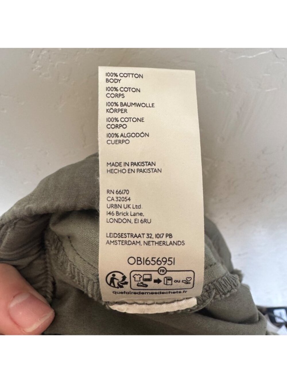 Free People Light Parachute Pants Olive Green Womens Size Small Boho - Picture 9 of 12